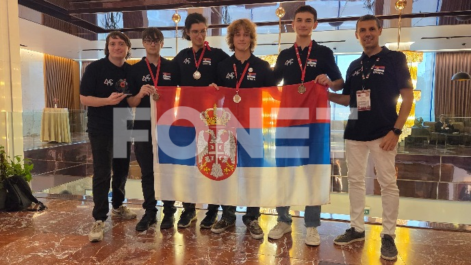 Medalje ekipi Srbije na BOI
